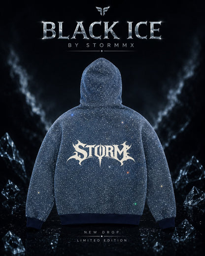 ICE CRYSTAL DENIM JACKET
